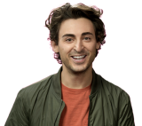  a man wearing a green jacket